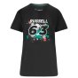2022 Mercedes George Russell #63 T-Shirt (Black) - Womens (Your Name)
