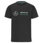 2022 Mercedes Large Logo Tee (Black) (Your Name)