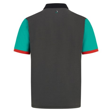 2022 Mercedes FW Colour Black Polo Shirt (Black)