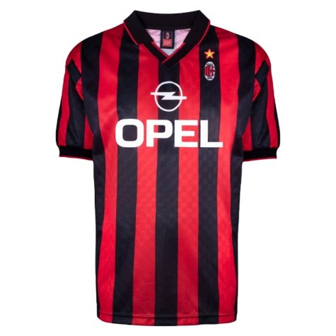 AC Milan 1996 Home Retro Shirt (Panucci 2)