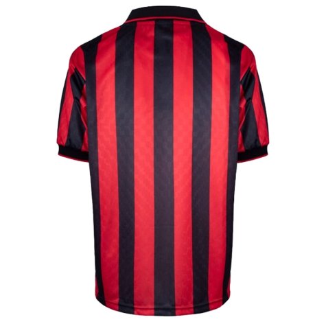AC Milan 1996 Home Retro Shirt (Gullit 10)