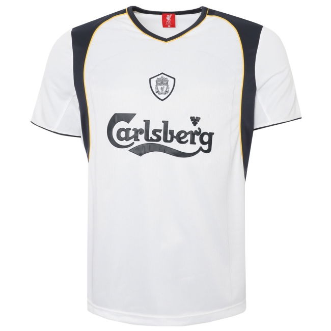 2001-2002 Liverpool Away Retro Shirt (RIISE 6)