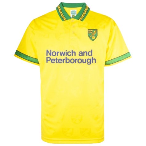 Norwich 1994 Home Retro Football Shirt (Hartford 10)