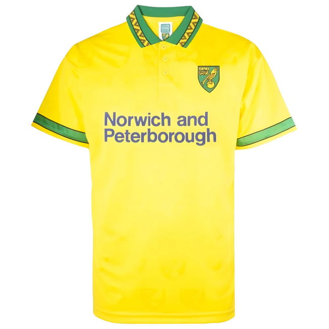 Norwich 1994 Home Retro Football Shirt (Your Name)