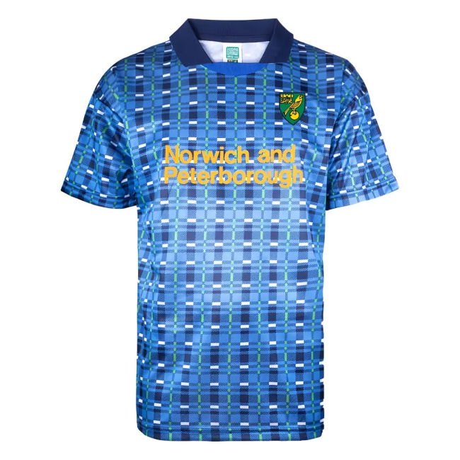 Norwich 1994 Away Retro Football Shirt (Channon 8)