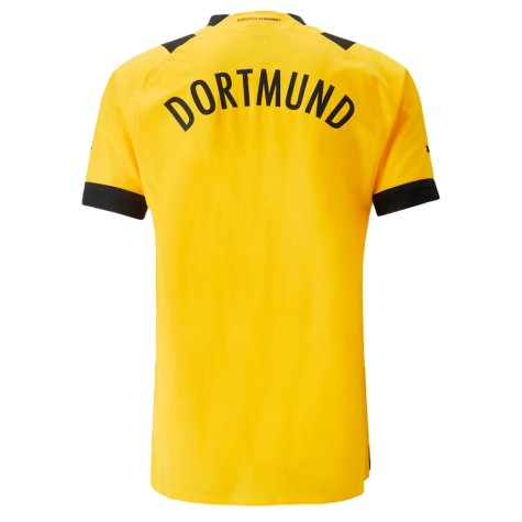 2022-2023 Borussia Dortmund Authentic Home Shirt (Your Name)