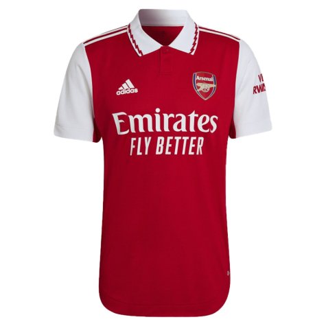 2022-2023 Arsenal Authentic Home Shirt (SALIBA 12)