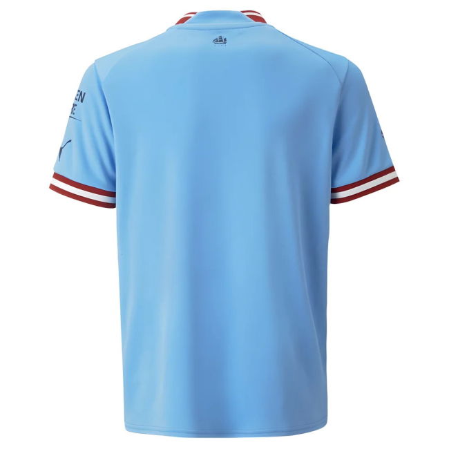 2022-2023 Man City Home Shirt (Kids) (HAALAND 9)