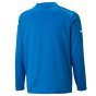 2022-2023 Man City LS Goalkeeper Shirt (Electric Blue) - Kids (Carson 33)
