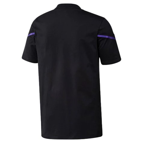 2022-2023 Real Madrid Training Tee (Black) (Your Name)