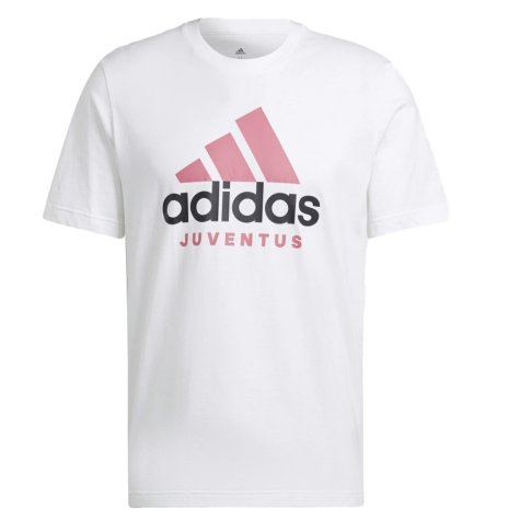 2022-2023 Juventus DNA Graphic Tee (White) (Your Name)
