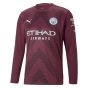 2022-2023 Man City LS Goalkeeper Shirt (Grape Wine) (Steffen 13)