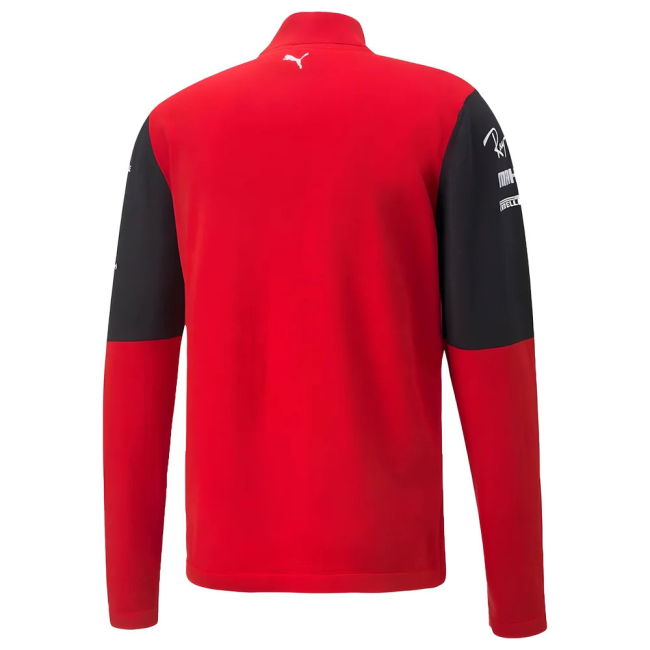 2022 Ferrari Team Half Zip Jumper (Red)