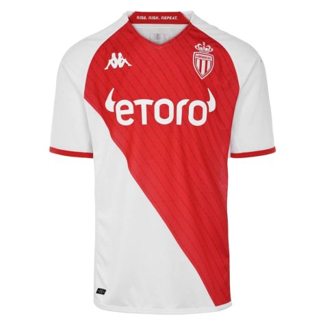 2022-2023 Monaco Home Shirt (Kids) (AGUILAR 26)
