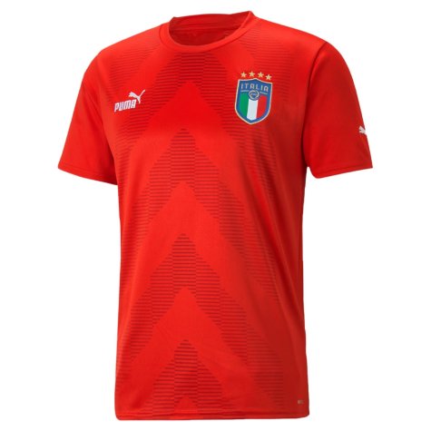 2022-2023 Italy Goalkeeper Shirt (Red) (Buffon 1)
