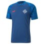 2022-2023 Iceland Pre Match Jersey (Blue) (B BJARNASON 8)