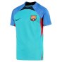 2022-2023 Barcelona Training Shirt (Aqua) (A INIESTA 8)