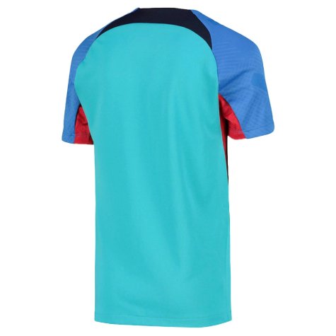 2022-2023 Barcelona Training Shirt (Aqua) - Kids (RONALDINHO 10)