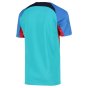 2022-2023 Barcelona Training Shirt (Aqua) - Kids (LEWANDOWSKI 9)