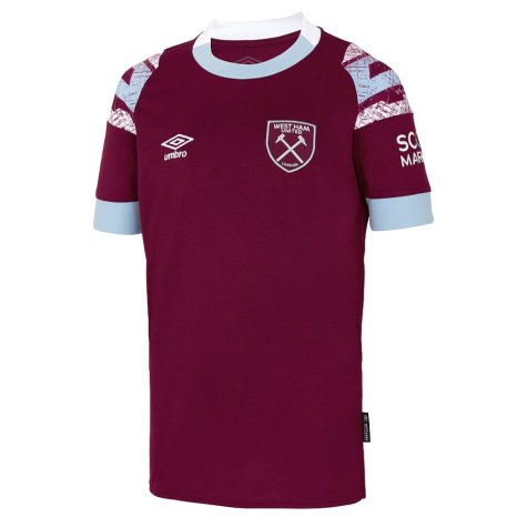 2022-2023 West Ham Home Shirt (Kids) (SOUCEK 28)