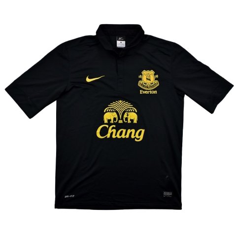 Everton 2012-13 Away Shirt Size Medium ((Excellent) M) (Sharp 9)