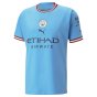 2022-2023 Man City Authentic Home Shirt (LAPORTE 14)