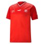 2022-2023 Switzerland Home Shirt (Zakaria 6)