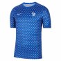 2022-2023 France Pre-Match Training Shirt (Hyper Cobalt) (DIANI 11)