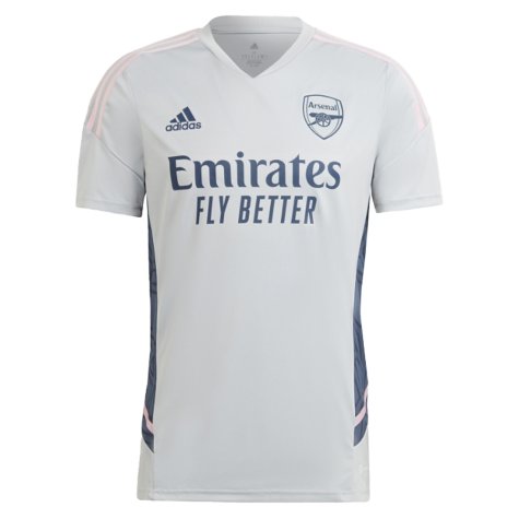 2022-2023 Arsenal Training Shirt (Clear Onix) (TOMIYASU 18)