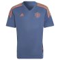 2022-2023 Man Utd Training Shirt (Blue) - Kids (LINDELOF 2)