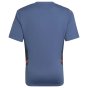 2022-2023 Man Utd Training Shirt (Blue) - Kids