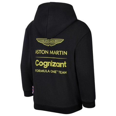 2022 Aston Martin Lifestyle Hoody (Black) - Kids