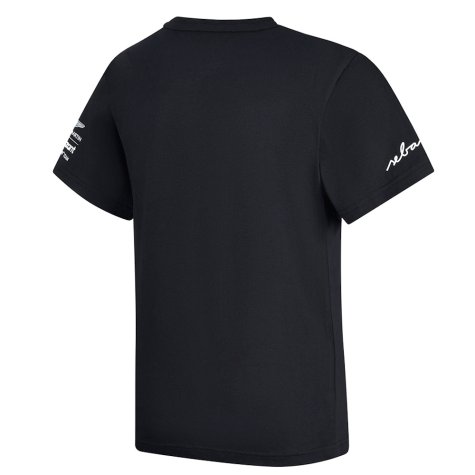 2022 Aston Martin Official SV T-Shirt Kids (Black) (Your Name)