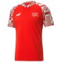 2022-2023 Switzerland Pre-Match Shirt (Red) (Seferovic 9)