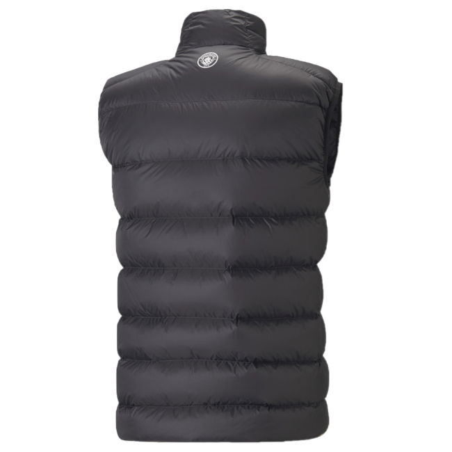 2021-2022 Man City Casuals Down Vest (Black)