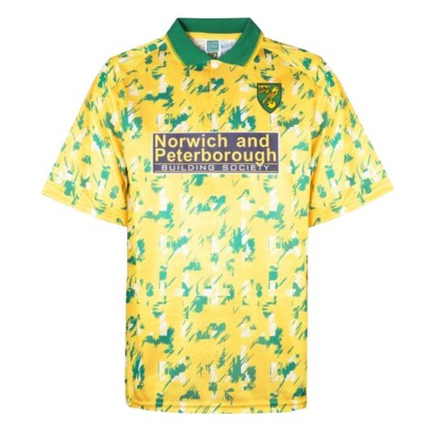 Norwich City 1993 Home Retro Shirt (Your Name)