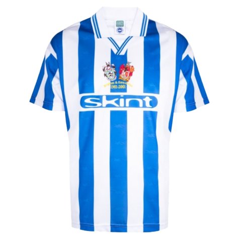 Brighton Hove Albion 2001 Centenary Shirt (Your Name)