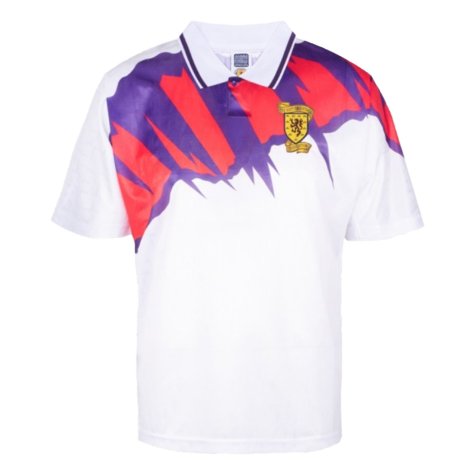 Scotland 1992 Away Retro Shirt (Your Name)