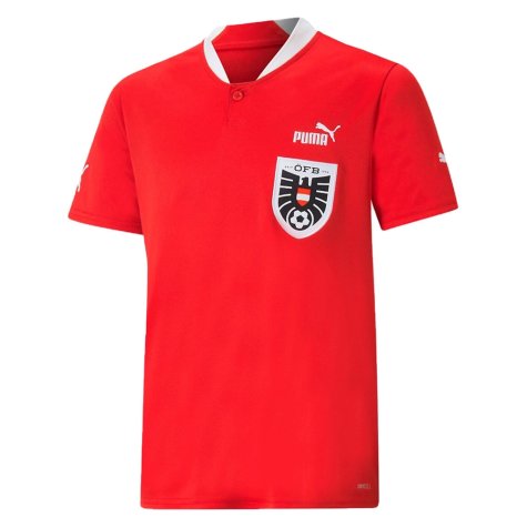 2022-2023 Austria Home Shirt (Kids) (BAUMGARTLINGER 14)