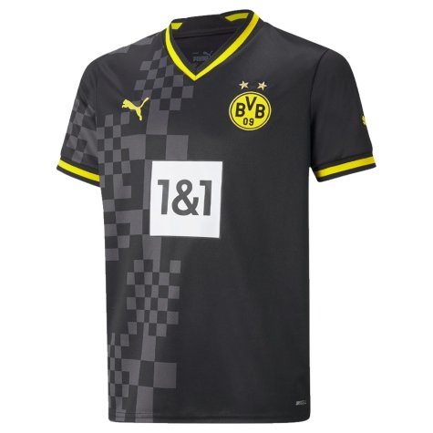 2022-2023 Borussia Dortmund Away Shirt (Kids) (HALLER 9)