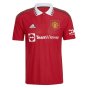 2022-2023 Man Utd Authentic Home Shirt (R VARANE 19)