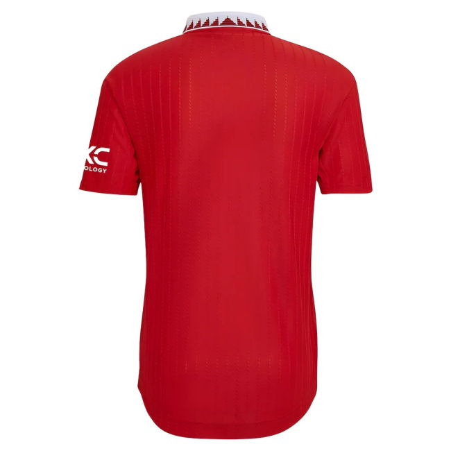 2022-2023 Man Utd Authentic Home Shirt (R VARANE 19)