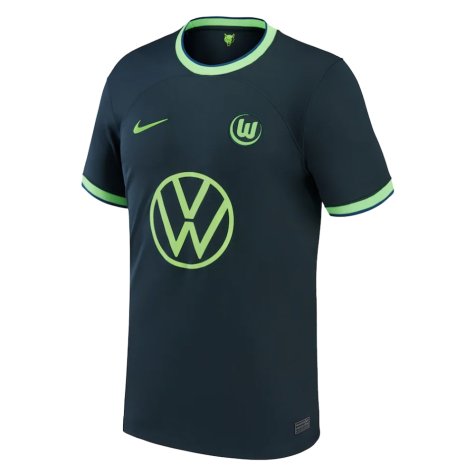 2022-2023 Wolfsburg Away Shirt (Kids) (LACROIX 4)