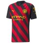 2022-2023 Man City Authentic Away Shirt (AKANJI 25)