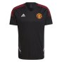 2022-2023 Man Utd Training Shirt (Black) (B FERNANDES 8)