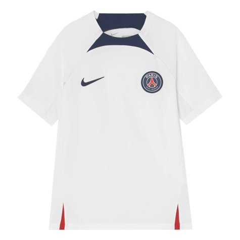 2022-2023 PSG Training Shirt (White) - Kids (MBAPPE 7)
