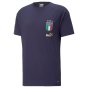 2022-2023 Italy Coach Casuals Tee (Peacot) (Your Name)