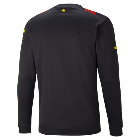 2022-2023 Man City Long Sleeve Away Shirt (BERNARDO 20)
