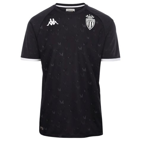 2022-2023 Monaco Warm Up Shirt (Grey) (Your Name)