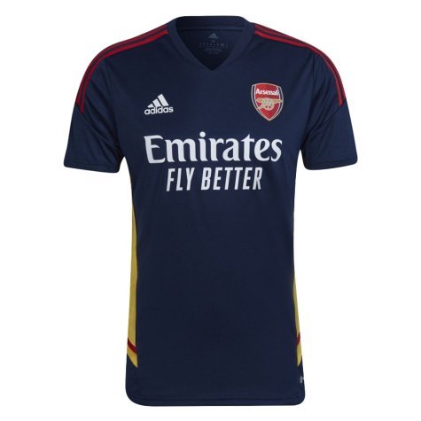 2022-2023 Arsenal Training Shirt (Navy) (GABRIEL 6)